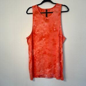 Lululemon Always Agile Tank Tie Tye Orange Coral - Medium M - Better Everyday